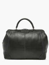 Sac Docteur Foulonn Cuir Etrier Noir foulonne EFOU816M