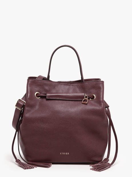 Sac Bourse M Tradition Cuir Etrier Violet tradition ETRA004M