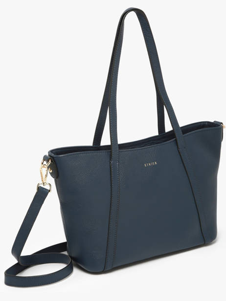 Sac Porté épaule S Tradition Cuir Etrier Bleu tradition ETRA060S vue secondaire 2