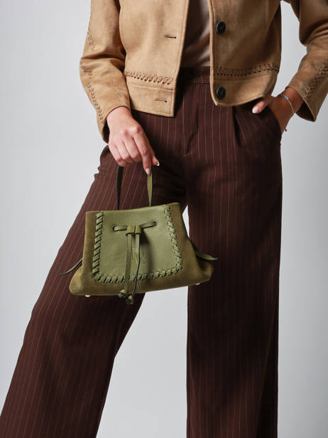 Sac Bandoulière Brumby Etrier Vert brumby EBRU148S vue secondaire 2