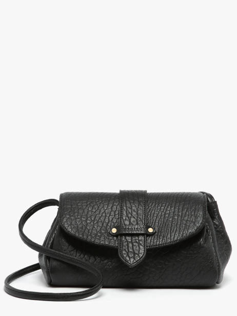 Sac Bandoulière M Agnes Cuir Etrier Noir agnes EAGC205M